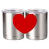 10 oz. Silver Stainless Steel Short Tumbler Thumbnail