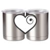 10 oz. Silver Stainless Steel Short Tumbler Thumbnail