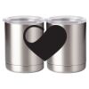 10 oz. Silver Stainless Steel Short Tumbler Thumbnail