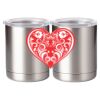 10 oz. Silver Stainless Steel Short Tumbler Thumbnail
