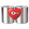 10 oz. Silver Stainless Steel Short Tumbler Thumbnail