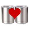 10 oz. Silver Stainless Steel Short Tumbler Thumbnail