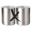 10 oz. Silver Stainless Steel Short Tumbler Thumbnail