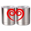 10 oz. Silver Stainless Steel Short Tumbler Thumbnail