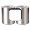 10 oz. Silver Stainless Steel Short Tumbler Thumbnail
