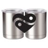 10 oz. Silver Stainless Steel Short Tumbler Thumbnail