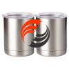 10 oz. Silver Stainless Steel Short Tumbler Thumbnail
