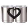 10 oz. Silver Stainless Steel Short Tumbler Thumbnail
