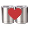 10 oz. Silver Stainless Steel Short Tumbler Thumbnail