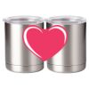 10 oz. Silver Stainless Steel Short Tumbler Thumbnail