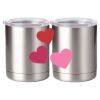 10 oz. Silver Stainless Steel Short Tumbler Thumbnail