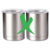 10 oz. Silver Stainless Steel Short Tumbler Thumbnail