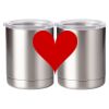 10 oz. Silver Stainless Steel Short Tumbler Thumbnail