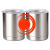 10 oz. Silver Stainless Steel Short Tumbler Thumbnail
