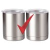 10 oz. Silver Stainless Steel Short Tumbler Thumbnail
