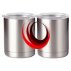 10 oz. Silver Stainless Steel Short Tumbler Thumbnail