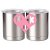 10 oz. Silver Stainless Steel Short Tumbler Thumbnail