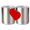 10 oz. Silver Stainless Steel Short Tumbler Thumbnail