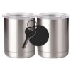 10 oz. Silver Stainless Steel Short Tumbler Thumbnail