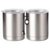10 oz. Silver Stainless Steel Short Tumbler Thumbnail
