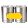 10 oz. Silver Stainless Steel Short Tumbler Thumbnail