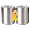 10 oz. Silver Stainless Steel Short Tumbler Thumbnail