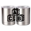 10 oz. Silver Stainless Steel Short Tumbler Thumbnail