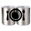 10 oz. Silver Stainless Steel Short Tumbler Thumbnail