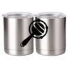 10 oz. Silver Stainless Steel Short Tumbler Thumbnail