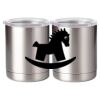 10 oz. Silver Stainless Steel Short Tumbler Thumbnail