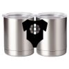 10 oz. Silver Stainless Steel Short Tumbler Thumbnail