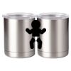 10 oz. Silver Stainless Steel Short Tumbler Thumbnail