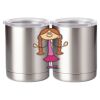 10 oz. Silver Stainless Steel Short Tumbler Thumbnail