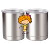 10 oz. Silver Stainless Steel Short Tumbler Thumbnail