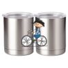 10 oz. Silver Stainless Steel Short Tumbler Thumbnail