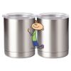 10 oz. Silver Stainless Steel Short Tumbler Thumbnail