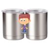 10 oz. Silver Stainless Steel Short Tumbler Thumbnail