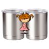 10 oz. Silver Stainless Steel Short Tumbler Thumbnail