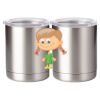 10 oz. Silver Stainless Steel Short Tumbler Thumbnail