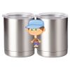 10 oz. Silver Stainless Steel Short Tumbler Thumbnail