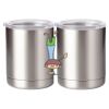 10 oz. Silver Stainless Steel Short Tumbler Thumbnail