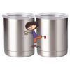 10 oz. Silver Stainless Steel Short Tumbler Thumbnail
