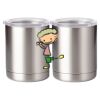 10 oz. Silver Stainless Steel Short Tumbler Thumbnail
