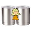 10 oz. Silver Stainless Steel Short Tumbler Thumbnail