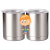 10 oz. Silver Stainless Steel Short Tumbler Thumbnail