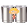 10 oz. Silver Stainless Steel Short Tumbler Thumbnail