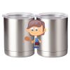10 oz. Silver Stainless Steel Short Tumbler Thumbnail