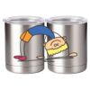 10 oz. Silver Stainless Steel Short Tumbler Thumbnail
