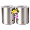 10 oz. Silver Stainless Steel Short Tumbler Thumbnail