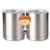 10 oz. Silver Stainless Steel Short Tumbler Thumbnail
